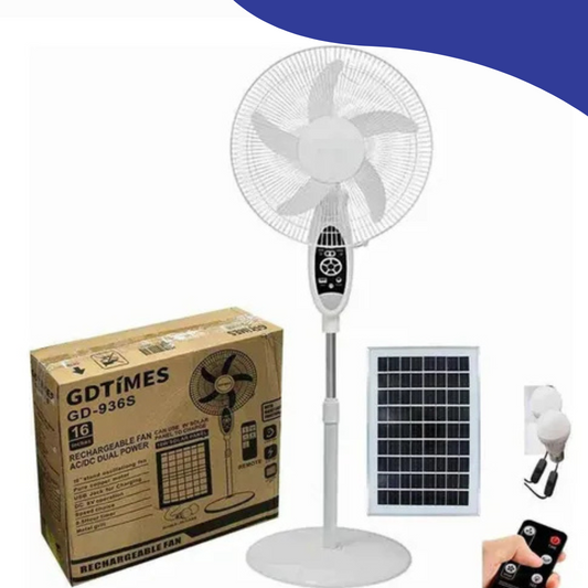 🌞 ¡Nuevo Ventilador Solar Portátil 3 en 1!